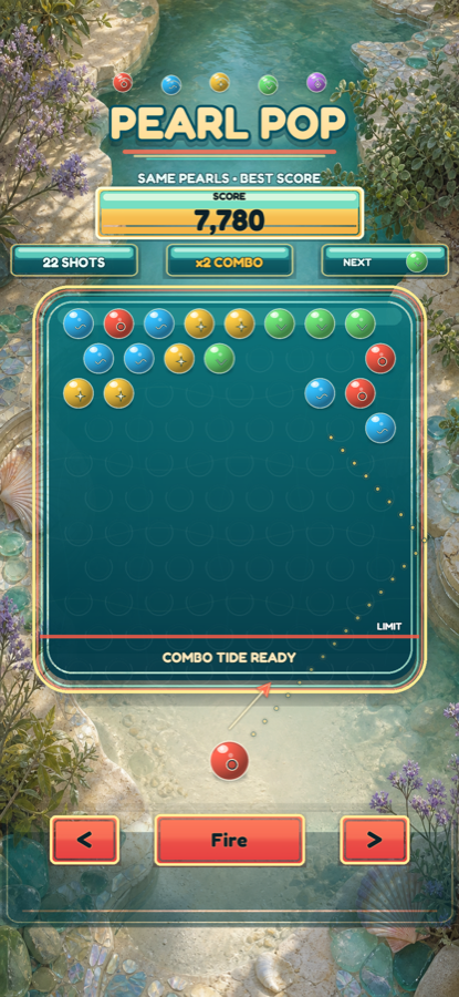 Pearl Pop gameplay